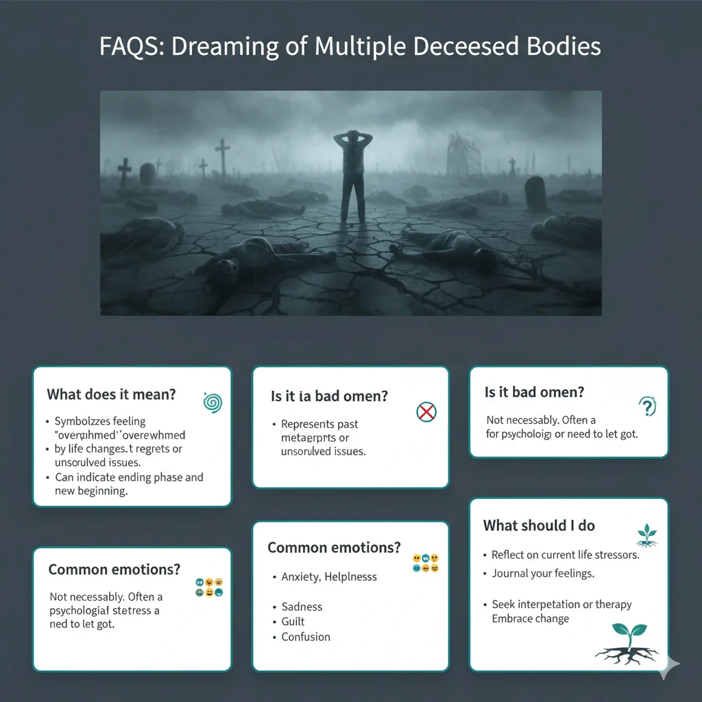 Seeing Multiple Dead Bodies in Dream Meaning