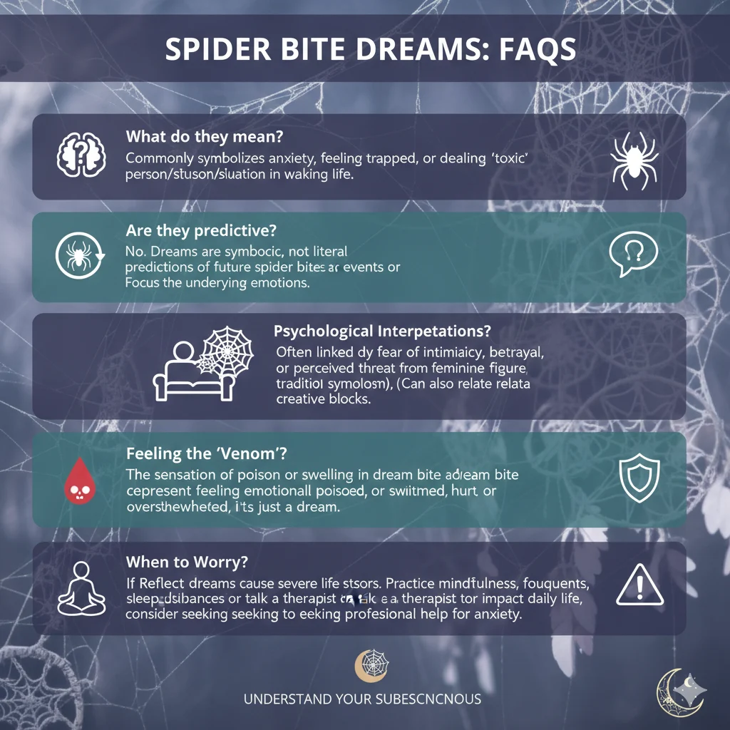 Spider Bite Dream Meaning