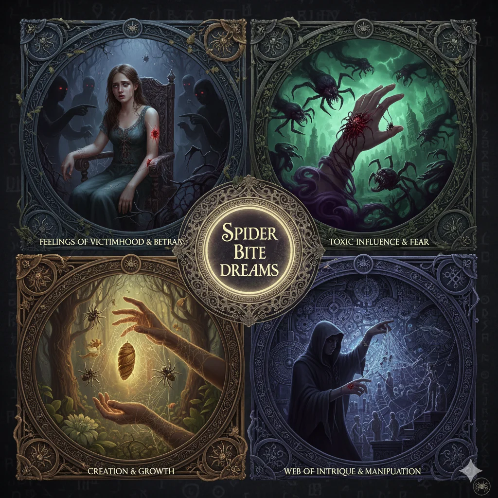 Spider Bite Dream Meaning