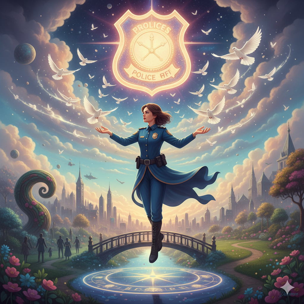 seeing police in dream spiritual meaning