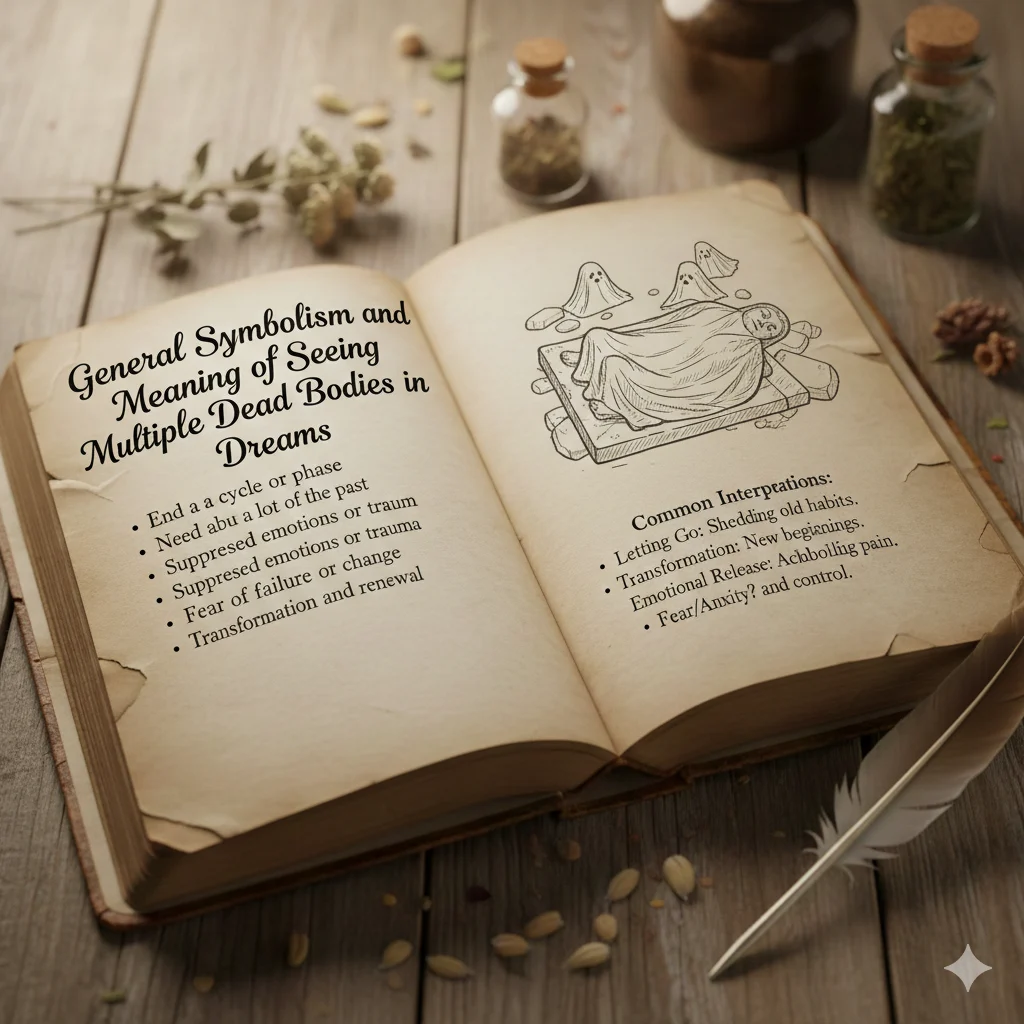 Seeing Multiple Dead Bodies in Dream Meaning