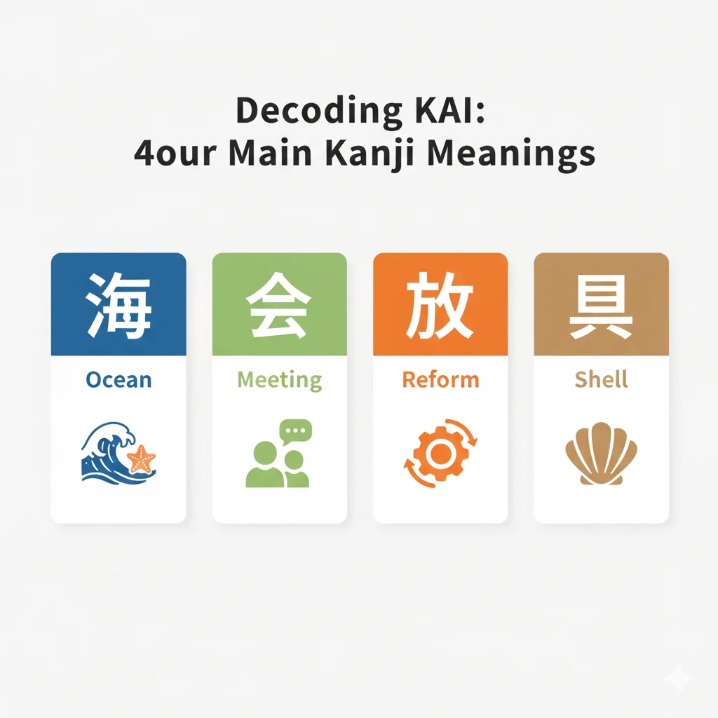 Kai Meaning in Japanese
