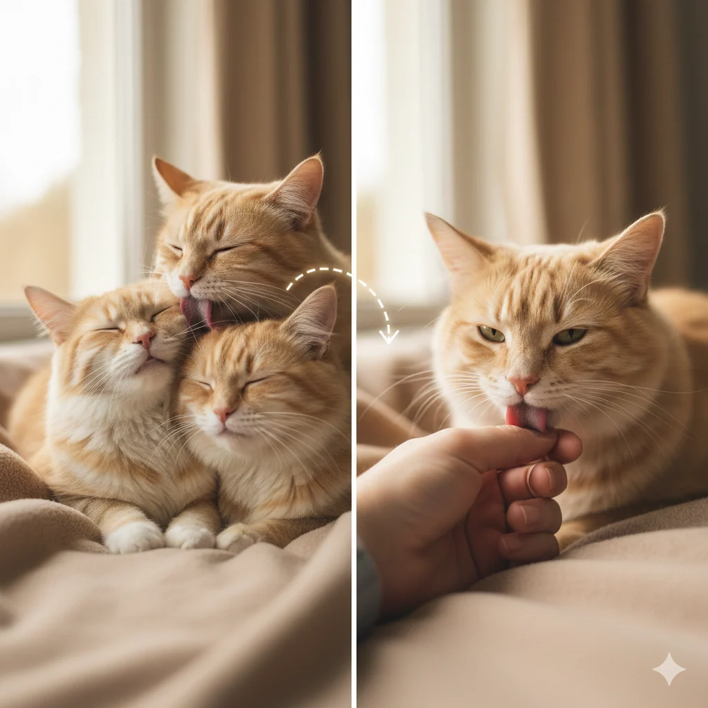  Mean When a Cat Licks Your Hand