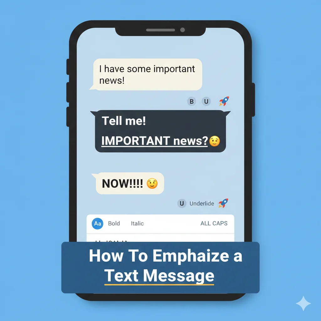 Emphasize Mean in Text
