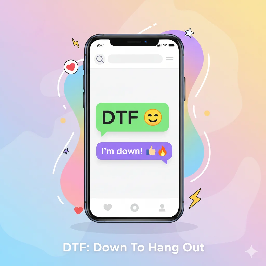 DTF Meaning in Chat