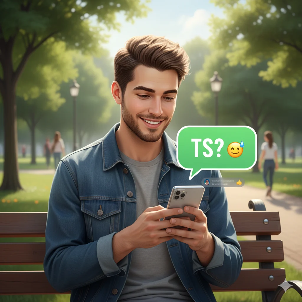 what ts mean in text