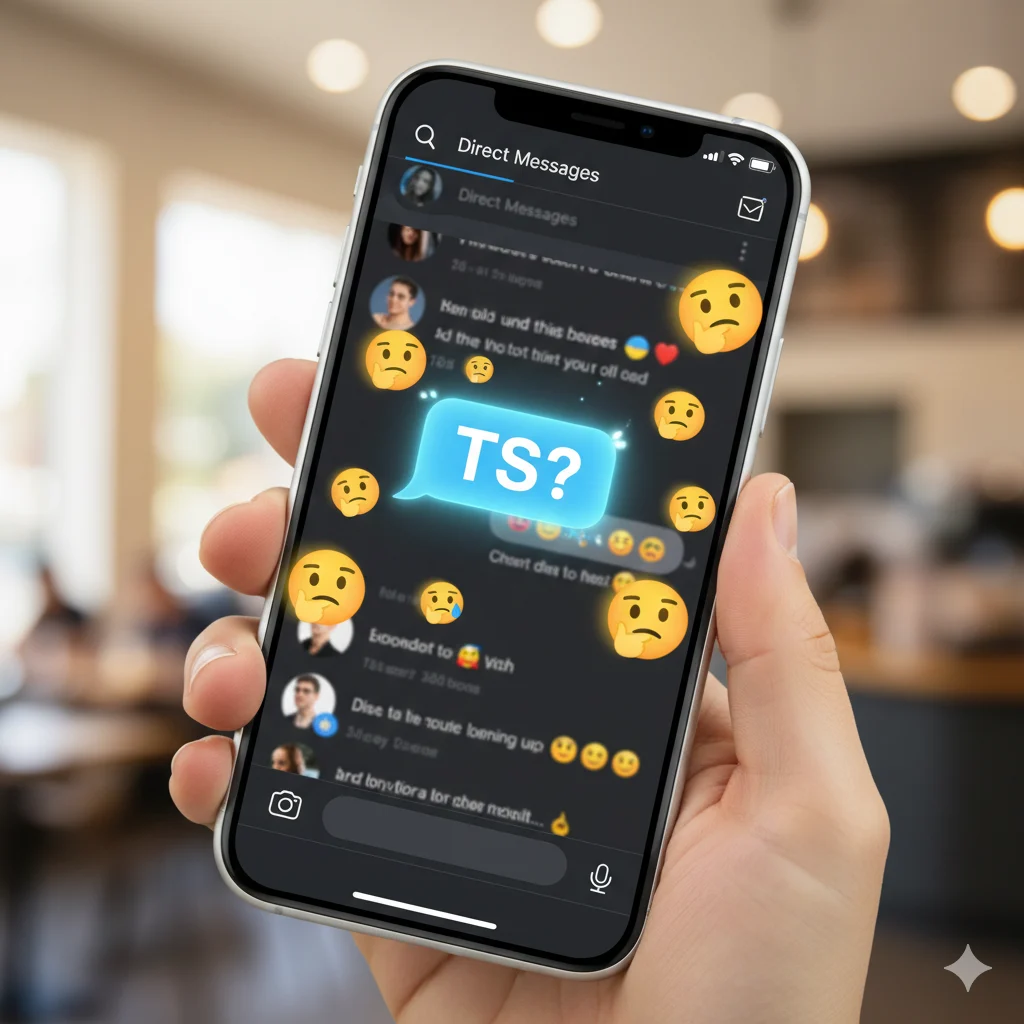 what ts mean in text