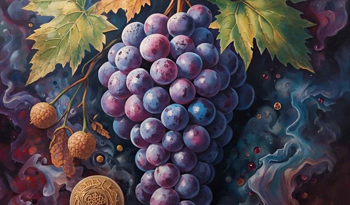 spiritual meaning of grapes in a dream