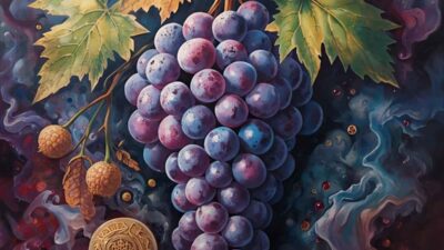 spiritual meaning of grapes in a dream