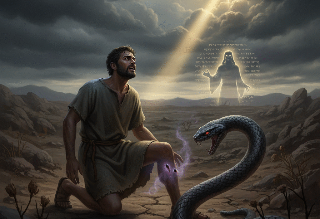 snake bite in dream