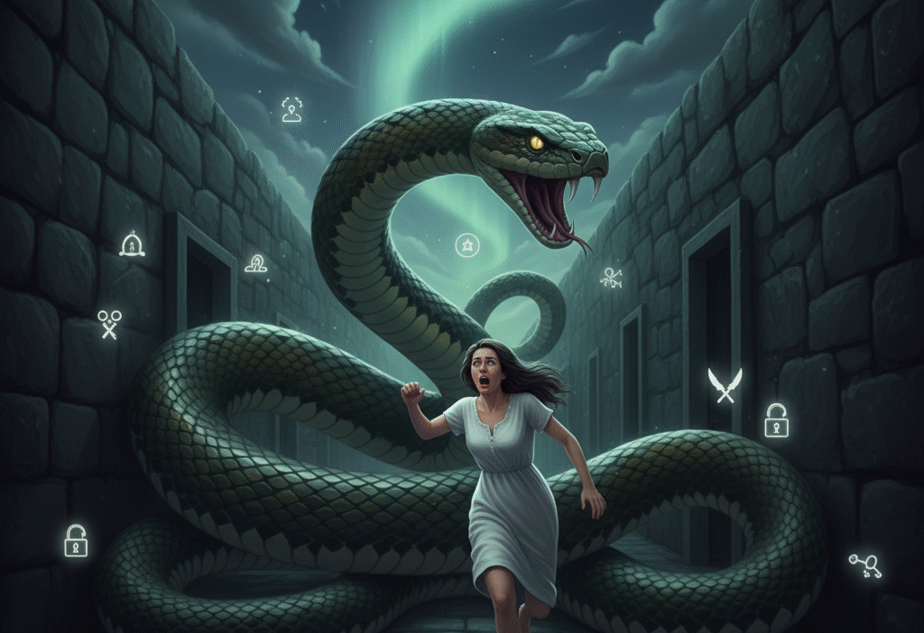 Being Chased by a Snake in a Dream