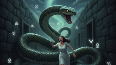 Being Chased by a Snake in a Dream