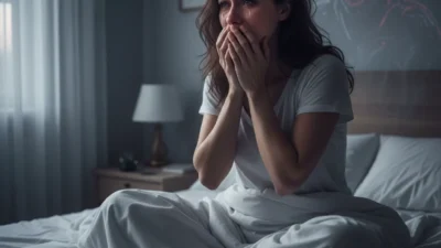 waking up crying from a dream