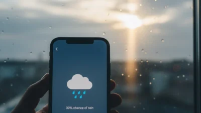 30% Chance of Rain Mean