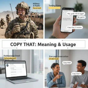 Copy That Meaning